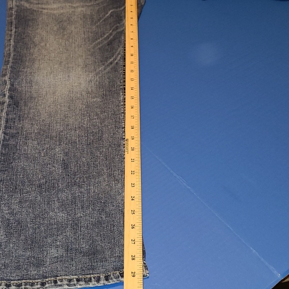 Men's SILVER ZAC BLUE Jeans SIZE 36x30 - Picture 13 of 15